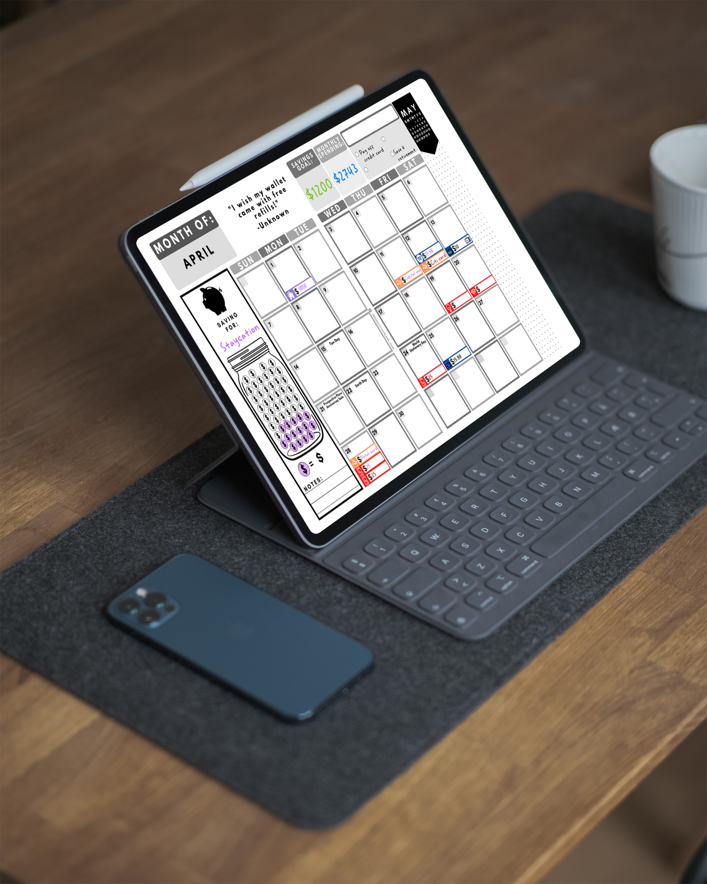 2025 Every Penny Counts - Budget Planner Bundle | 1000+ Stickers