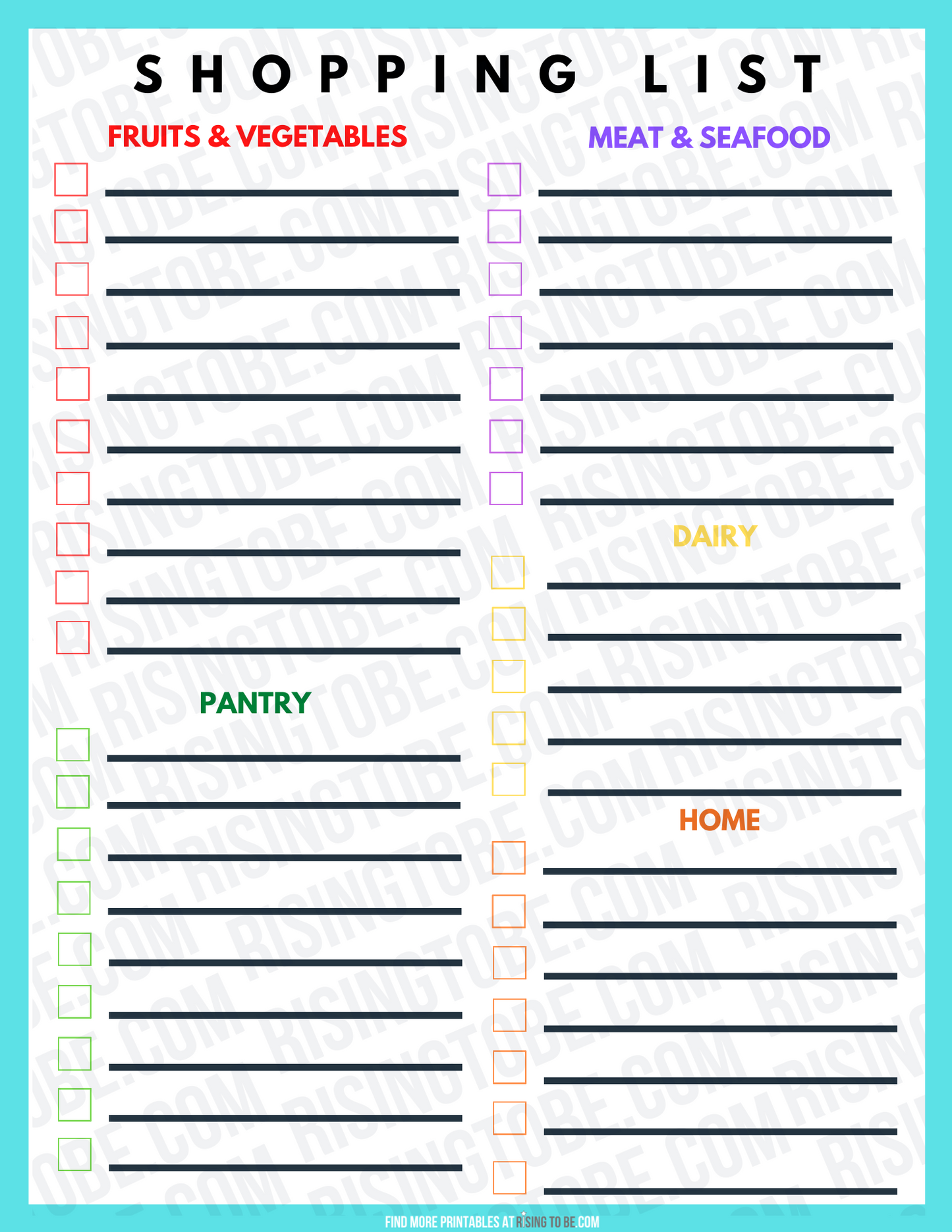 Printable Planner Bundle Vol 1