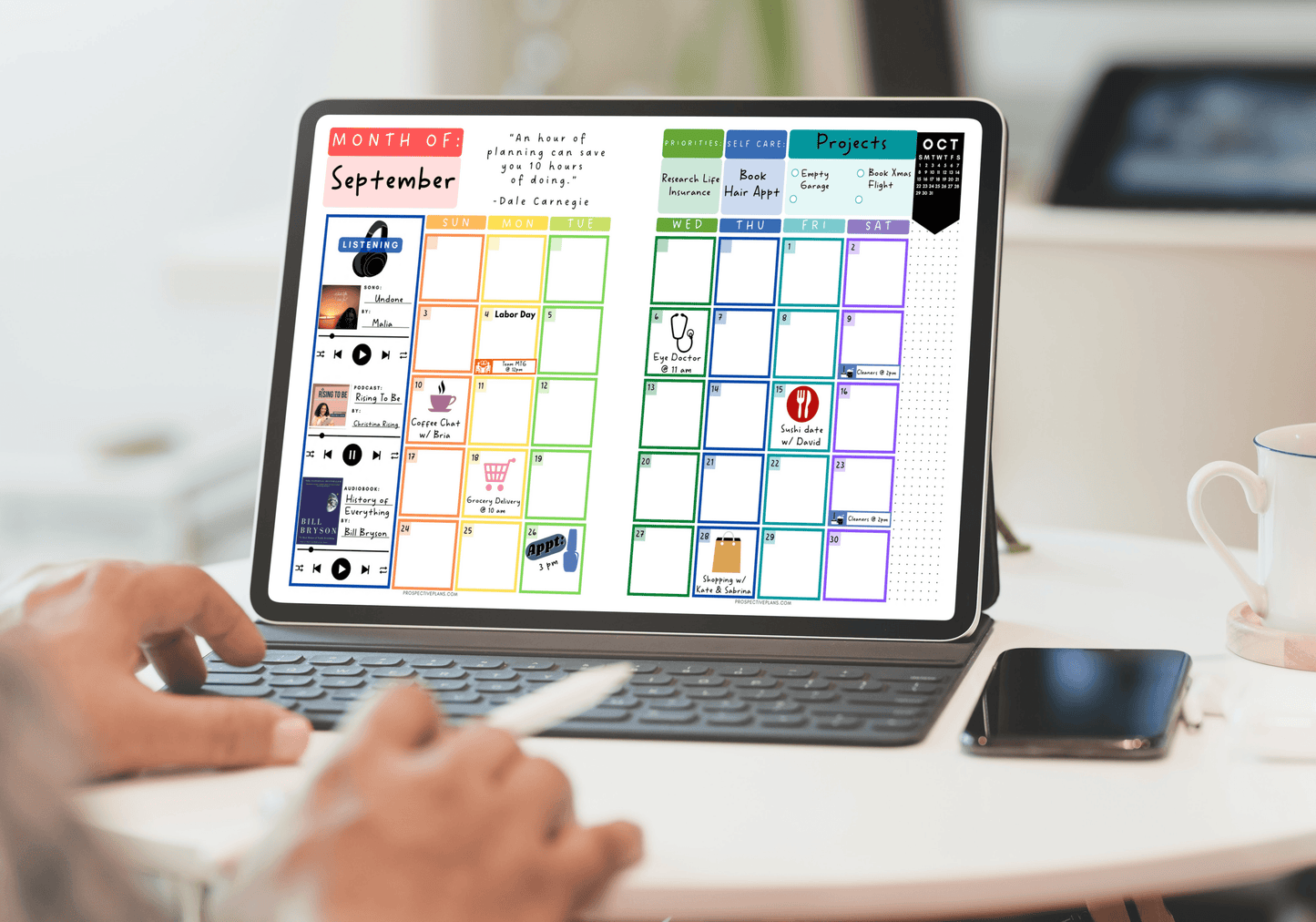 2024 Hourly Planner Bundle | 2000 Stickers